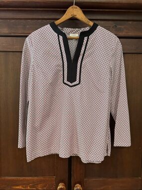 Talbots women’s 100% cotton tunic • top • blouse